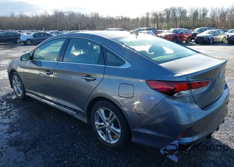 2018 Hyundai Sonata Sport+ из США, поврежденный, VIN 5NPE34AF0JH701049